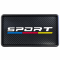 Антислип подложка PG609, черен - карбон с надпис „SPORT“
