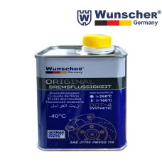 Спирачна течност DOT-4 WUNSCHER - 500мл Спирачна течност DOT-4 WUNSCHER - 500мл
