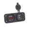 Волтметър с 2 USB порта - 1631