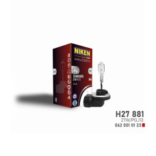 Халогенна крушка NIKEN H27W/2, 27W, 12V