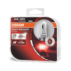 Халогенни крушки Osram Night Breaker Silver H4 комплект 2 броя Халогенни крушки Osram Night Breaker Silver H4 комплект 2 броя