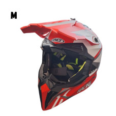 Кросова Каска - M - Red/ White Кросова Каска - M - Red/ White