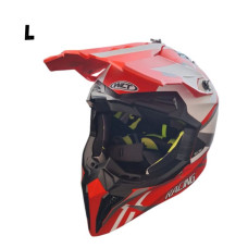 Кросова Каска - L - Red/ White