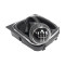 Топка за скоростен лост с маншон за VW Golf V/VI (03-12) с 5 скорости - бял конец
