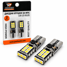 Диодни крушки T10 12-24V 2бр/к-т - pg639 Диодни крушки T10 12-24V 2бр/к-т - pg639