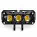 Халоген за МПС 3LED 12-24V - бяло/жълто
