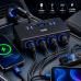 Разклонител за запалка с 4 гнезда, usb + type