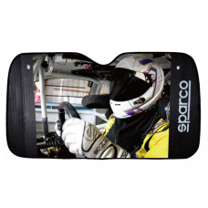 Сенник за предно стъкло Sparco - 140x70 см с анти-UV защита Сенник за предно стъкло Sparco - 140x70 см с анти-UV защита