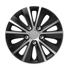 Тасове за джанти 15 инча Versaco Rapid NC Silver и Черен Тасове за джанти 15 инча Versaco Rapid NC Silver и Черен