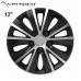 Тасове за джанти 13 инча Versaco Rapid Silver и Black Тасове за джанти 13 инча Versaco Rapid Silver и Black