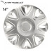 Тасове за джанти 14 инча Versaco Power Silver Тасове за джанти 14 инча Versaco Power Silver