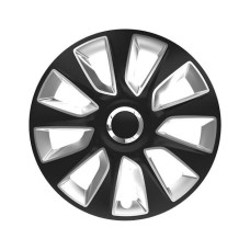 Тасове за джанти 16 инча Versaco Stratos RC Черен / Сребърен