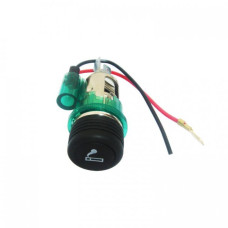 Универсална запалка за автомобили - 12V - - зелена